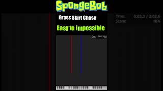 Grass Skirt Chase from SpongeBob but it gets harder [upl. by Collis]