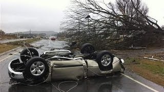 Hattiesburg Mississippi Tornado February 2013 [upl. by Eixel]