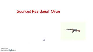 sources résidanat Oran [upl. by Nnairda]