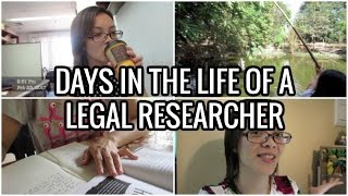 VLOG  1  Days in the life of a Legal Researcher  Isai Rivera [upl. by Attennhoj407]