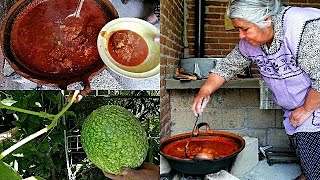 Así Preparo el Chilacayote con Carne de Puerco en el Pueblo  La Cocina De Mi Pueblo Mx [upl. by Anitsahs]