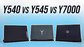 Lenovo Y540 vs Y545 vs Y7000  Gaming Laptop Comparison [upl. by Wunder]