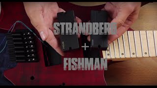 Guitar Pickups  Fishman Fluence into Strandberg Boden OS7 [upl. by Aciretnahs406]