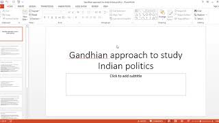 ignou bpsc132 Gandhian approach to indian politics [upl. by Sanyu]