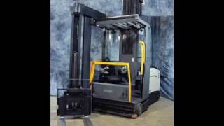 2007 Crown TSP6000 Turret Order Stock Picker Narrow Isle Forklift 6000 LB Cap [upl. by Irrep]