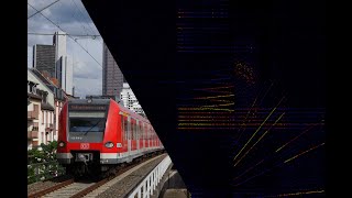 ADtranz IGBTVVVF DB Class 423 SBahn Inductor recorded [upl. by Maller]