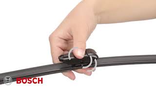 Bosch ScheibenwischerBosch Wiper Blades  MontageanleitungAssembly Instructions GWB059 RB20 [upl. by Ahsinotna]