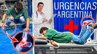 ACABO en el HOSPITAL💔🇦🇷  CONSECUENCIAS GRAVES de hacer PARKOUR🤕 [upl. by Mooney]