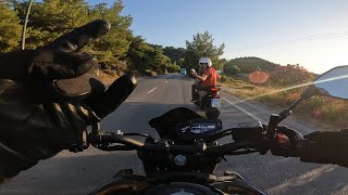 Honda xadv750 2022 ampYamaha mt09 2020sp Brothers Ride in 4K afternoon [upl. by Oisor770]