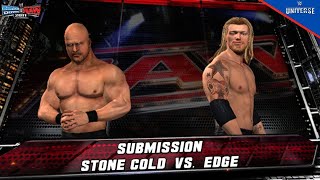 DREAM MATCH Stone Cold vs Edge  WWE Smackdown vs Raw 2011  JKuzap [upl. by Nnaaras671]