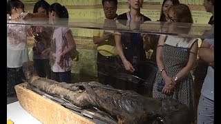 3000yrold mummy of Ramesses IIs son on display in E China [upl. by Maram147]