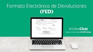 VideoChat Solicitud para devolución del Formato Electrónico de Devoluciones [upl. by Clywd]