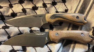 Bradford Knives Wharncliffe vs Drop Point [upl. by Asiluj]