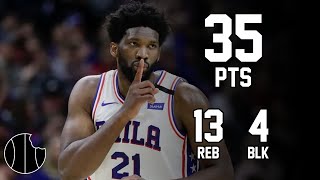 Joel Embiid Highlights  76ers vs Pistons  15th Dec 2023 [upl. by Tildi]