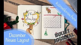 Bullet Journal Dezember 2017  Weihnachten deutsch  Christmas  Mein Kreativplaner [upl. by Gregorius]