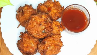 Ulli vada kerala style  onion vada recipe [upl. by Neyu]