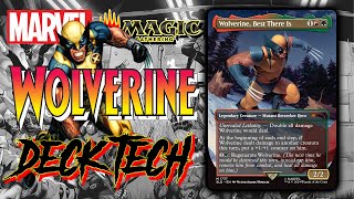 WOLVERINE XMen Deck Tech  Magic The Gathering Commander [upl. by Dibb]