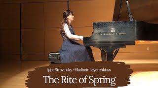 Igor Stravinsky Rite of Spring selections arr for solo piano by V Leyetchkiss [upl. by Nosnor419]