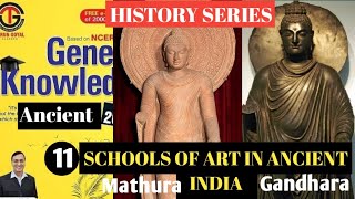 Schools of Art in Ancient India  11  History series from Tarun Goyal bookquick revision Tejaraj [upl. by Ziguard581]