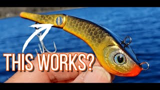 Making an experimental fishing lure adjustable fishing lure luremaking lurefishing airbrush [upl. by Ylro42]