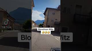 Blondinen Witz 🤣 flachwitz kurzwitz woldoman blondine viralvideo humor lustig viral fpy [upl. by Moulton762]