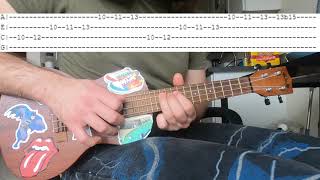 Bohemian Rhapsody Solo Ukulele Tutorial WITH TABS [upl. by Rachaba81]