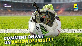 Comment est fabriqué le ballon de foot de Ligue 1   Cest Technique [upl. by Rind481]