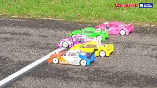 CLOSE and FAST 175 BLINKY RC CAR RACING ACTION Aldershot MCC [upl. by Rudelson]