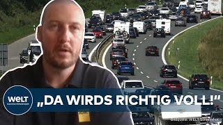 SOMMERFERIENCHAOS  ADAC verrät So umgehen Sie den MegaStau in Deutschland dieses Wochenende [upl. by Anawd]