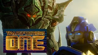 A Deal With The Quintessons  Transformers One [upl. by Rutledge]