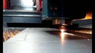 Laserschneiden 4mm Stahl EGUMetall [upl. by Meyeroff]