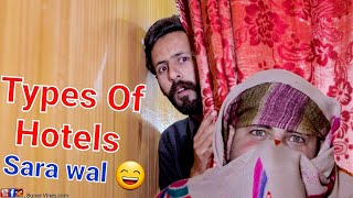 Types of hotels Sara wal Gandagir family etc Buner Vines New Funny Video 2022 [upl. by Naaitsirhc809]