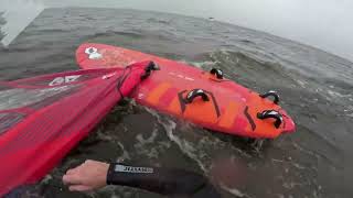 Windsurfing Tjeukemeer 16 november 2024 [upl. by Nnylodnewg]