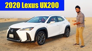 2020 Lexus UX 200 F Sport Review  Luxury Subcompact Crossover SUV [upl. by Ymmac]