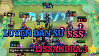 CHƠI KHO BÁU CHONCC CUỐI GAME GẶP NGỘ KHÔNG 3 SAO LỤM NGAY LISSANDRA 3 SAO LẬT KÈO  DTCL MOBILE [upl. by Etrem]