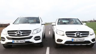 Mercedes Benz GLE vs Mercedes Benz GLC [upl. by Dee Dee]