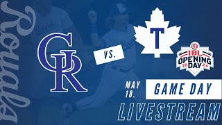 May 18th 2024  Toronto Maple Leafs at Guelph Royals  IBL Home Opener [upl. by Garceau]