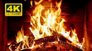 🔥 Cozy Fireplace 4K 12 HOURS Fireplace with Crackling Fire Sounds Fireplace Burning 4K [upl. by Johst]