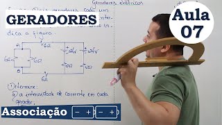 GERADORES  AULA 07  ASSOCIAÇÃO DE GERADORES [upl. by Hsemin]
