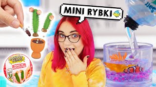 Zrobiłam MINI ROŚLINKI i AKWARIUM 🐠 DIY NIESPODZIANKI Miniverse Lifestyle [upl. by Gombosi49]