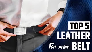 Top 5 Best Leather Belt In India 2024  Leather Belt Under 1000  Best Leather Belt For Men [upl. by Theurer]