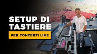 Il SETUP del TASTIERISTA Strumenti e Consigli per CONCERTI LIVE  StrumentiMusicalinet [upl. by Salokkin]