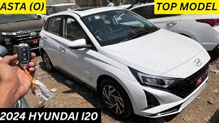 New i20 AstaO 2024  Manual  Hyundai i20 AstaO 2024 Top Model Review [upl. by Ynnep]