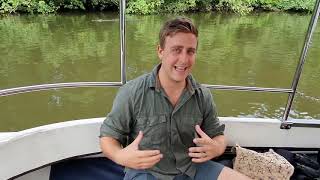 Saltwater Crocodile facts on the Daintree River in North Queensland [upl. by Georgi]