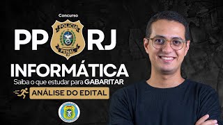 PPRJ  Análise do Edital  Informática  Professor Danilo Vilanova opior pprj policiapenal [upl. by Aihsenal]