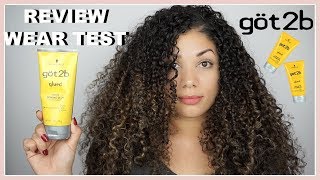 Got2B Glue REVIEW amp WEAR TEST  Curly Hair Products [upl. by Yard]