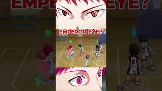 First Time ever Akashi Emperor Eye 罕見的觸發？！ 赤司天帝之眼 akashi kurokonobasket emperoreye 赤司 天帝之眼 [upl. by Ostap]