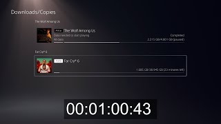 Downloading FAR CRY 6 at 1Gbps on PS5 Airtel Xstream Fiber Internet [upl. by Loria]