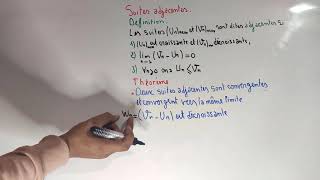 Analyse mathématique 1 S1 les suites numériques  Suites adjacentes partie 8 [upl. by Anthea]