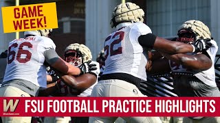 FSU Football Practice HIGHLIGHTS  Florida State Seminoles Day 20  Warchant TV FSU [upl. by Roche302]